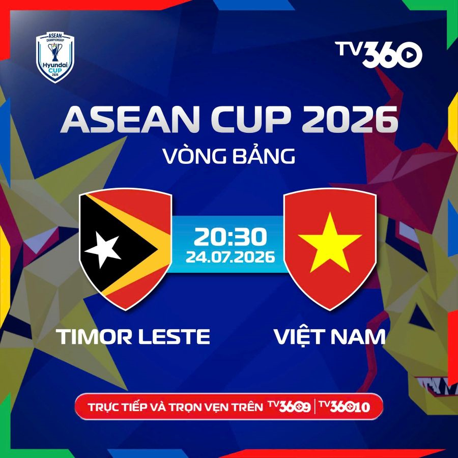 Lịch thi đấu ASEAN Cup hôm nay (24-7): Đội tuyển Việt Nam thị uy sức mạnh